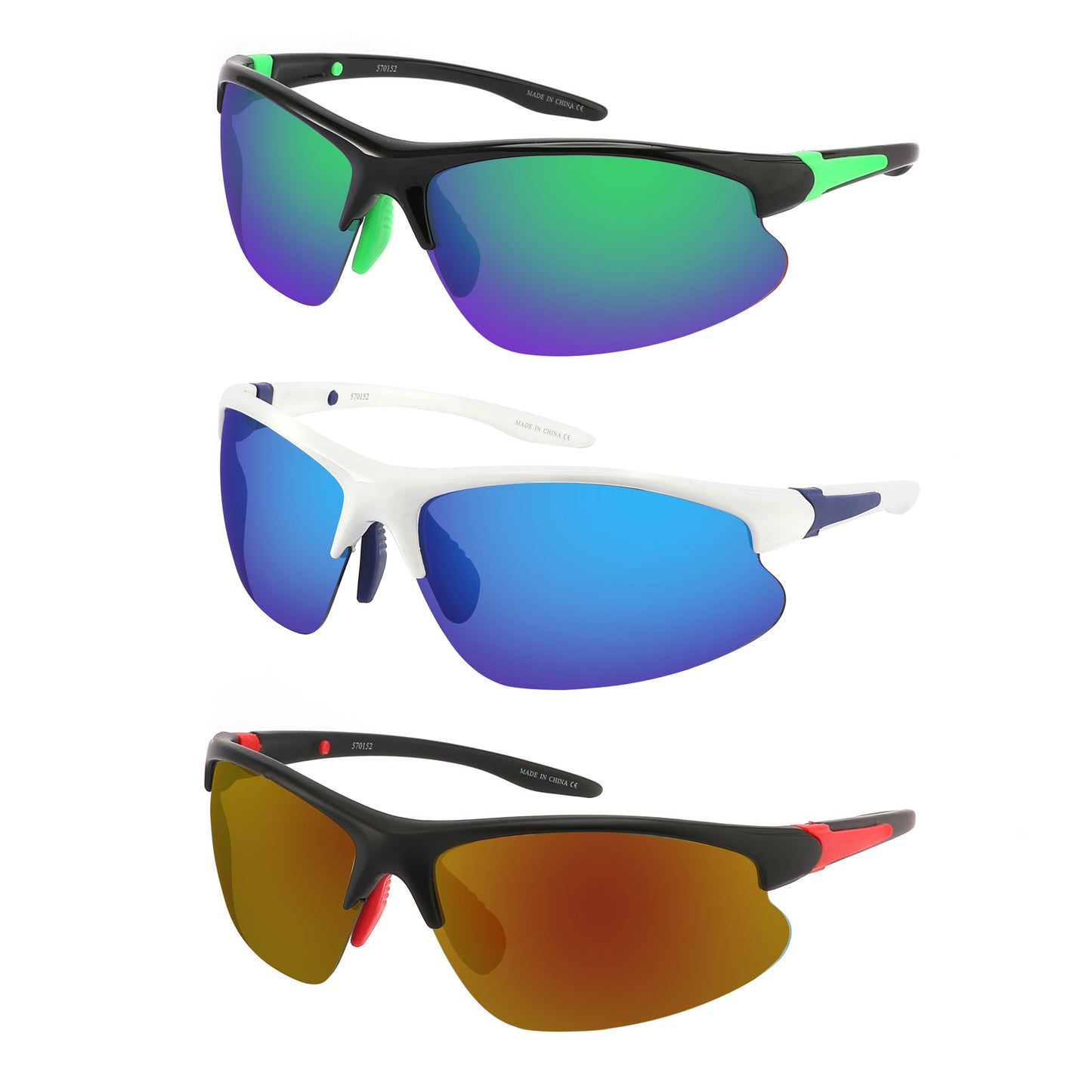 SPORT COLOR MIRRORED BLADE WHOLESALE 570152-REV