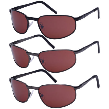RECTANGULAR DRIVING MEN SUNGLASSES WHOLESALE 25079S-DF