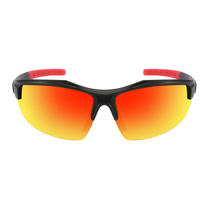 POLARIZED FISHING HALF FRAME SPORT WRAP WHOLESALE SUNGLASSES 570146/P1RV
