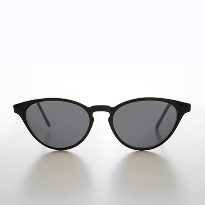 Women's Round Cat Eye Sunglass with Keyhole Bridge - Allie