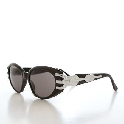 Embellished 90s Cat Eye Vintage Sunglasses - Asa