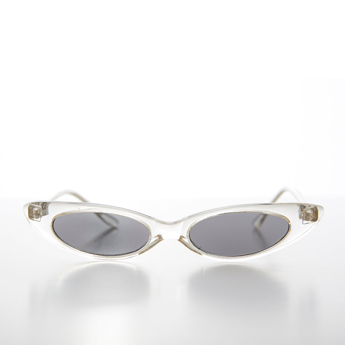 Narrow Punk Rock Cat Eye Sunglass - Slim