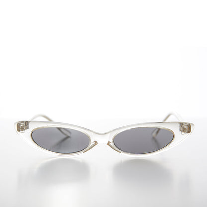 Narrow Punk Rock Cat Eye Sunglass - Slim