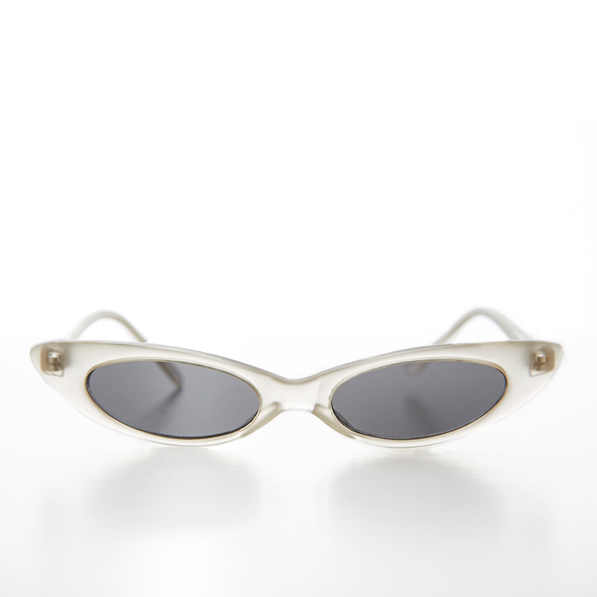 Narrow Punk Rock Cat Eye Sunglass - Slim